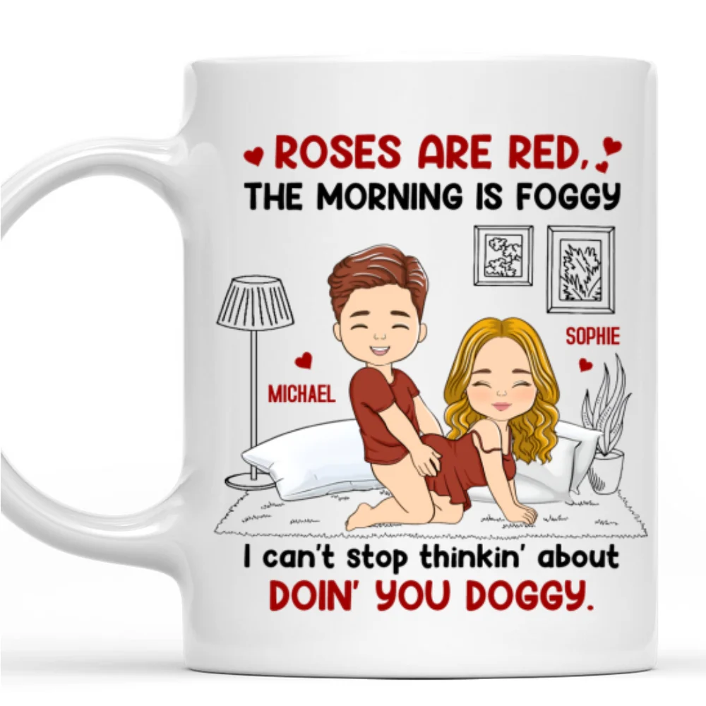 Cannot Stop Thinking About You - Personalized Custom Coffee Mug - Image 7