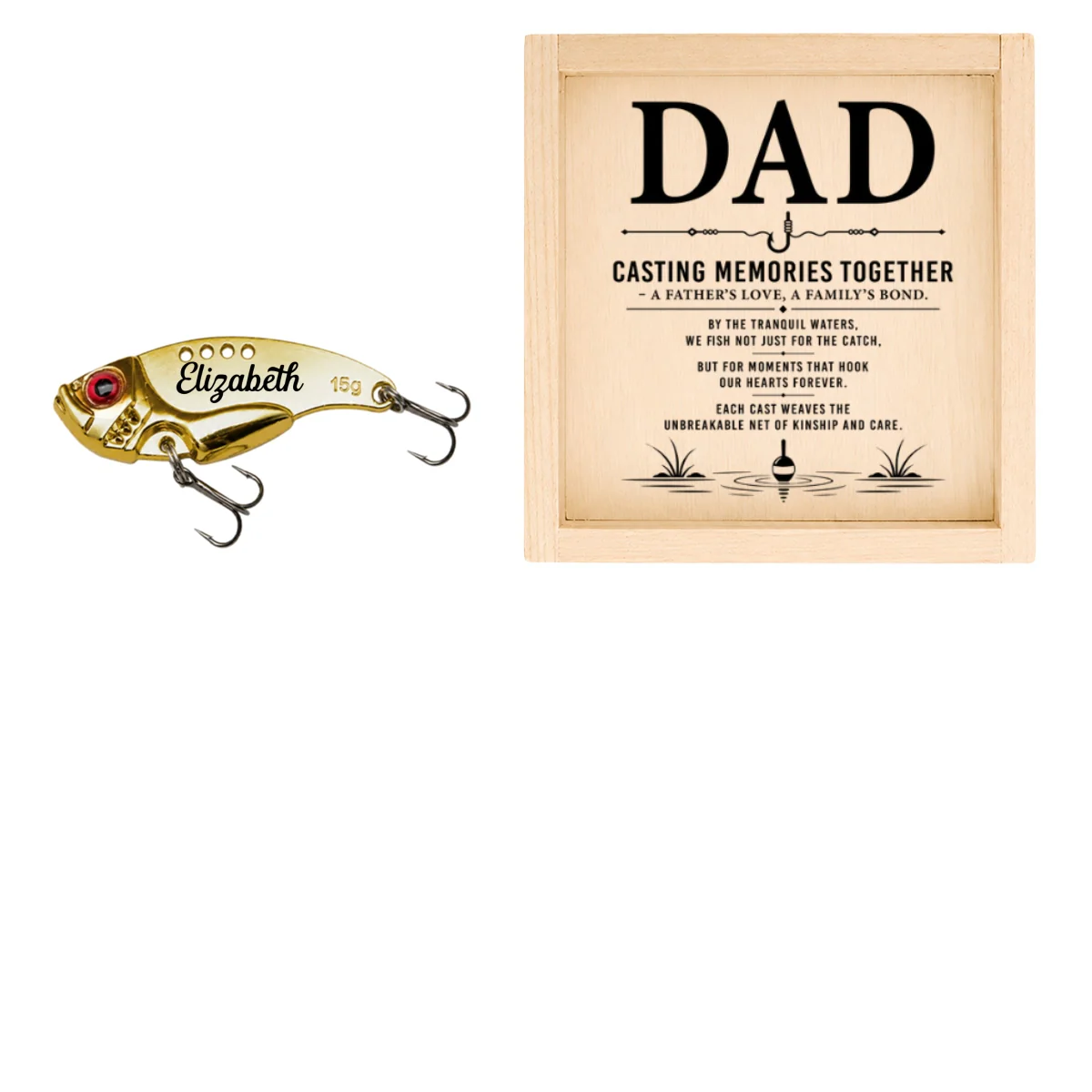 Casting Memories Together - Personalized Custom Fishing Lure - Image 17