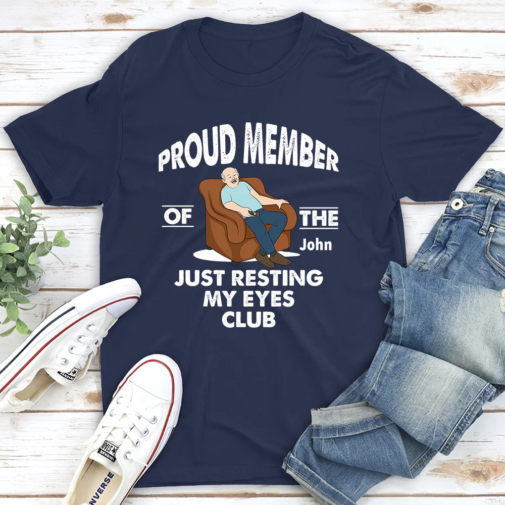 Certified Nap Club Member - Personalized Custom Shirt - Image 2