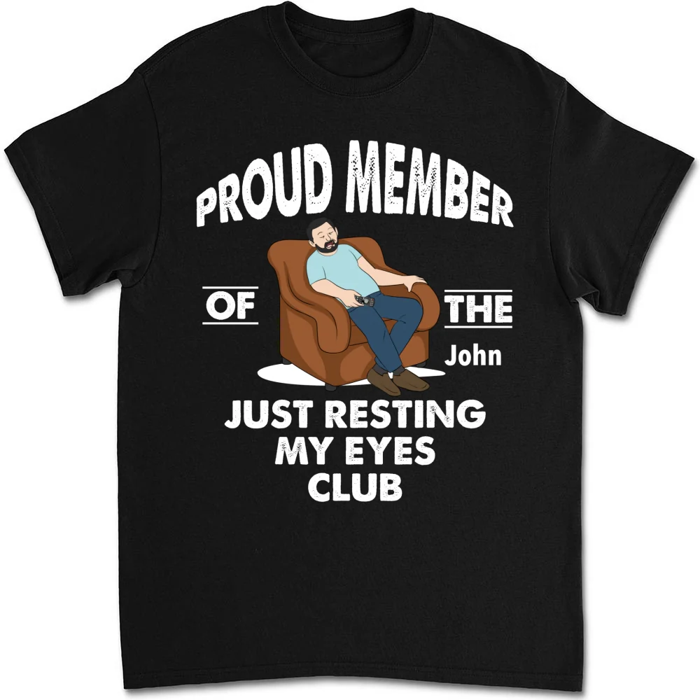 Certified Nap Club Member - Personalized Custom Shirt - Image 7