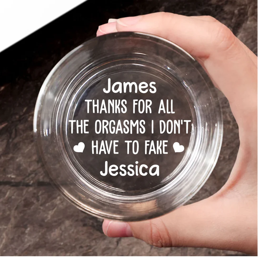 Certified Pleasure Every Single Time - Personalized Custom Engraved Whiskey Glass - Image 6