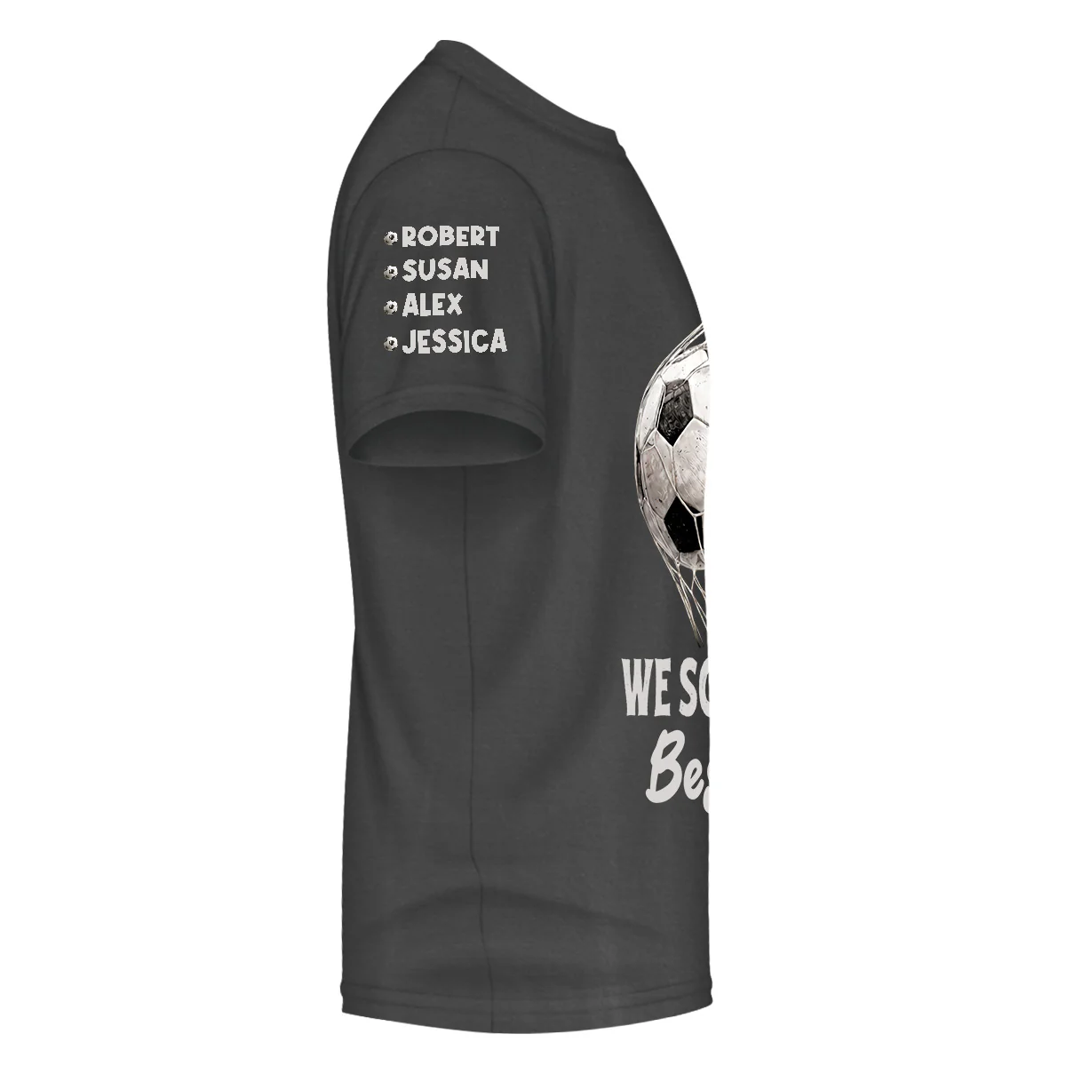 Champion Dad Grandpa - Personalized Custom Shirt With Design On Sleeve - Image 6