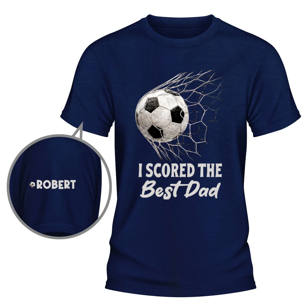 Champion Dad Grandpa - Personalized Custom Shirt With Design On Sleeve - Image 9