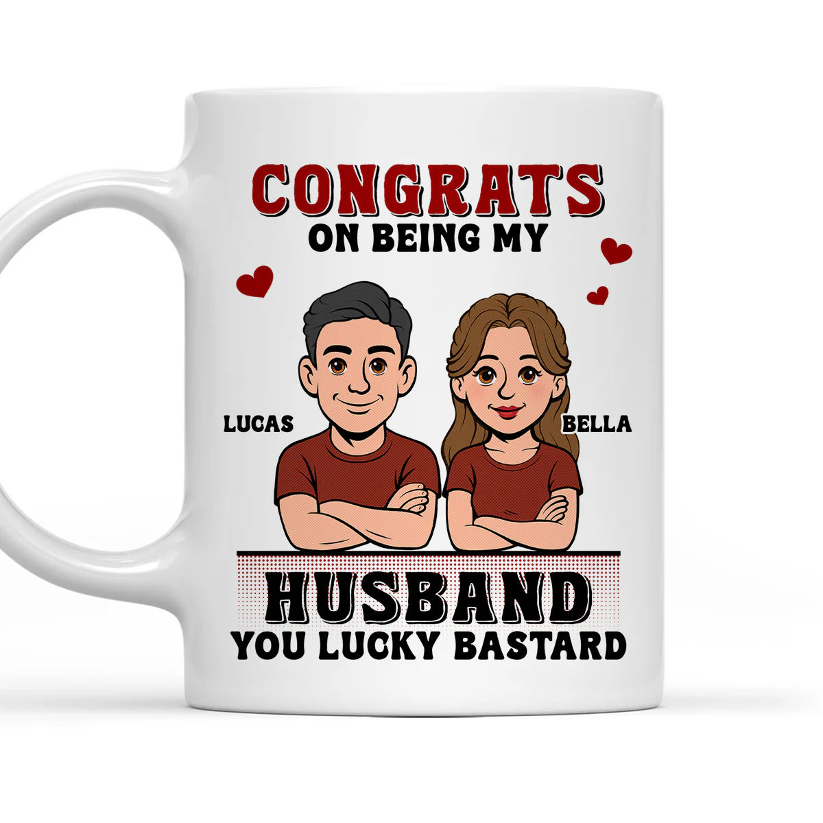 Cheeky Husband - Personalized Custom Coffee Mug