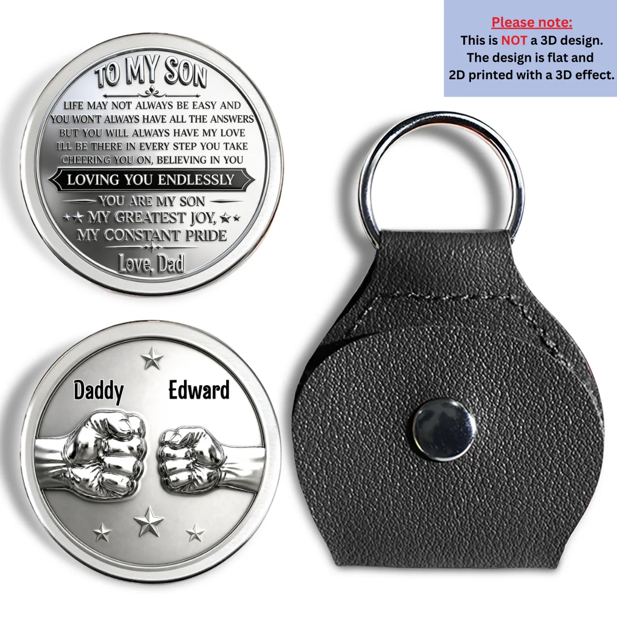 Cheering On You - Personalized Custom Pocket Hug - Image 7
