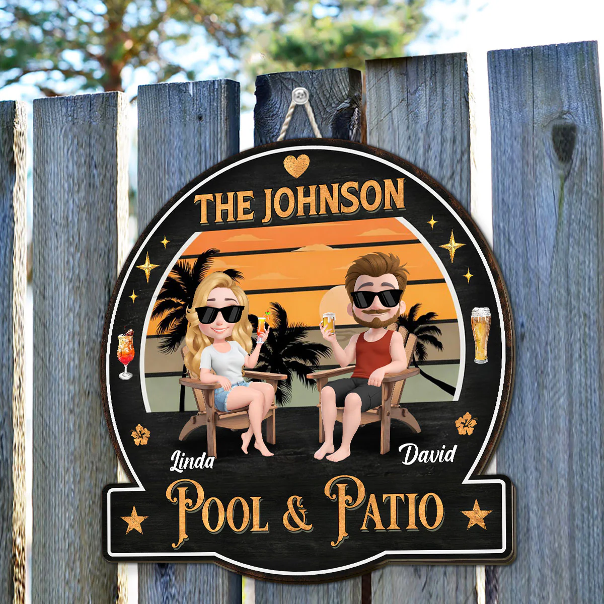 Chill Time - Personalized Custom Wood Sign - Image 5