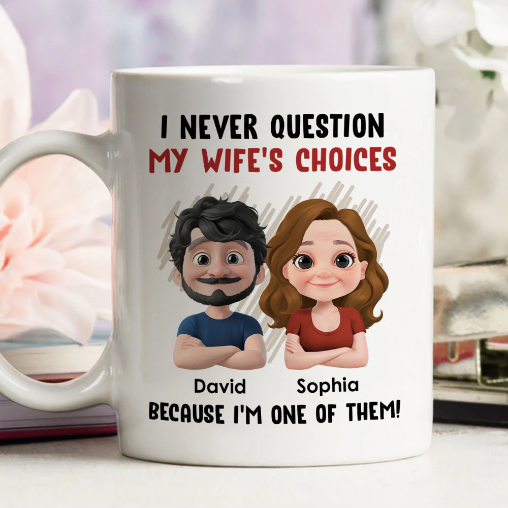 Chosen And Loved - Personalized Custom Coffee Mug - Image 3