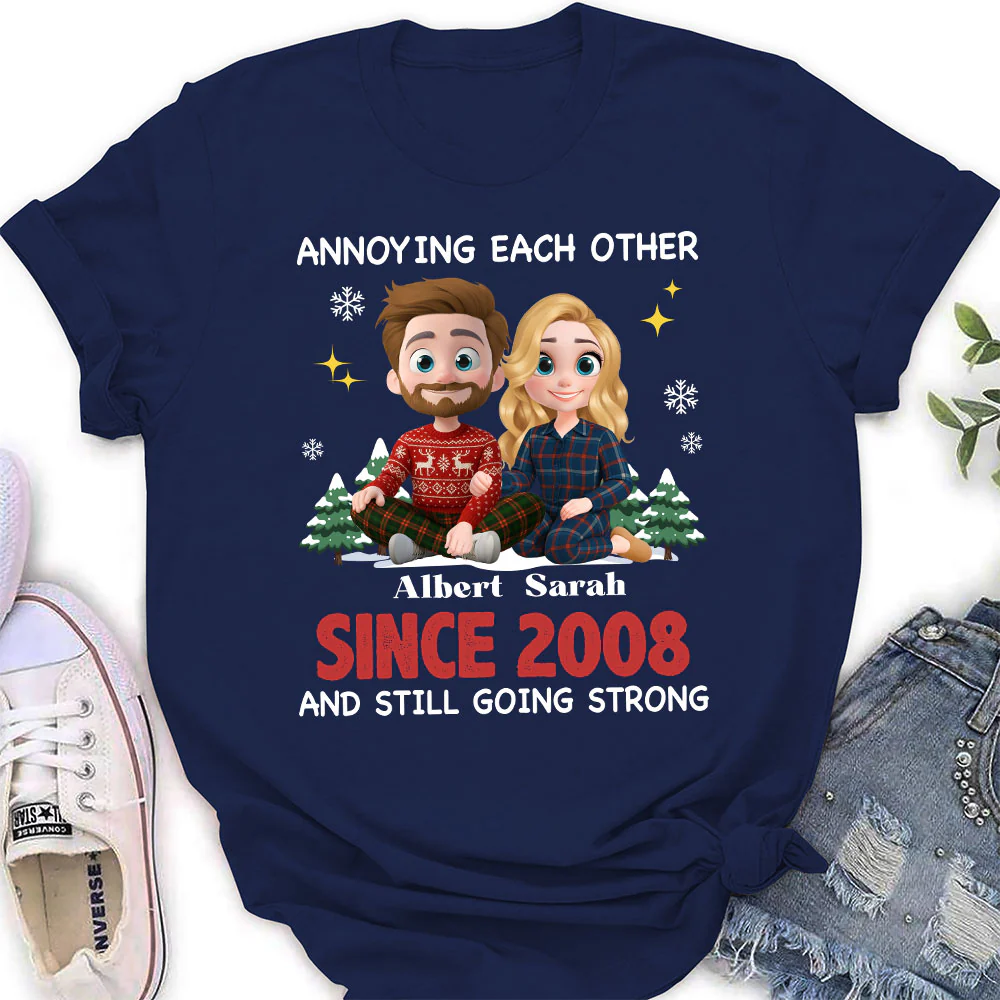 Christmas With You - Personalized Custom Shirt - Image 3