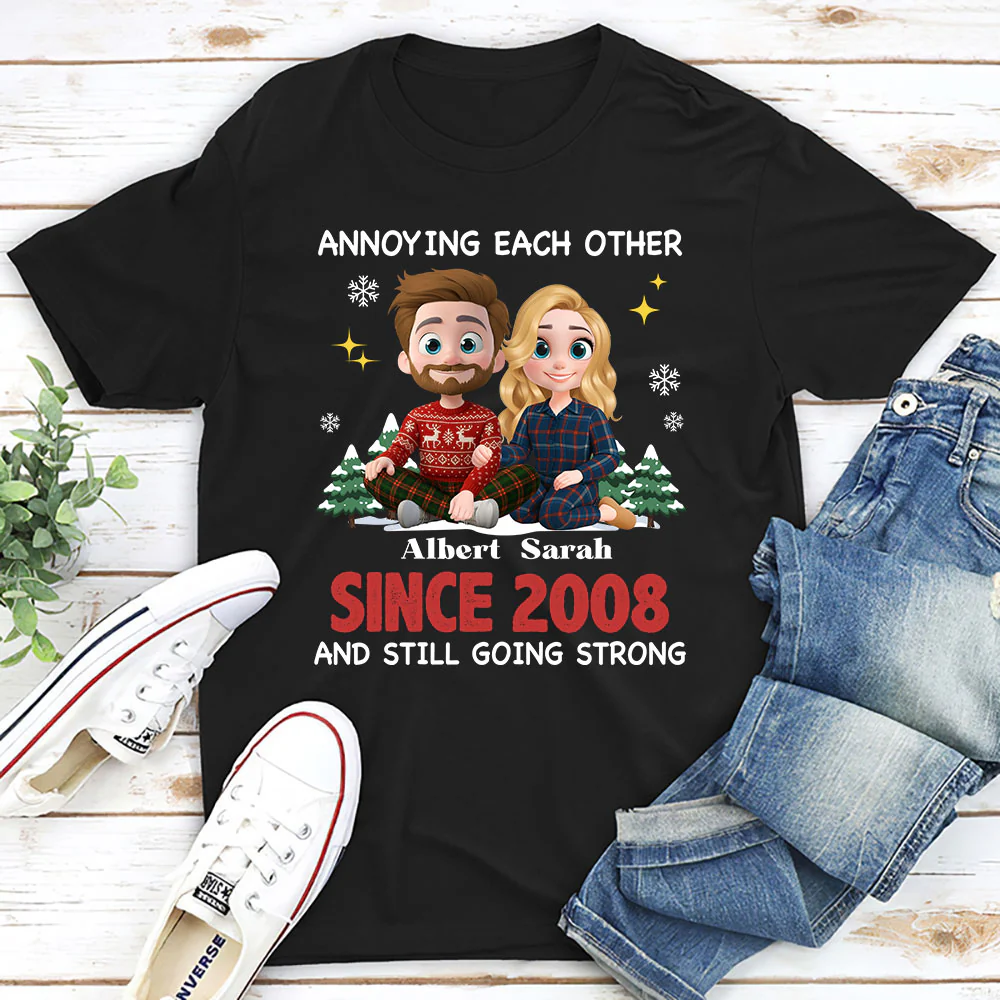 Christmas With You - Personalized Custom Shirt - Image 4