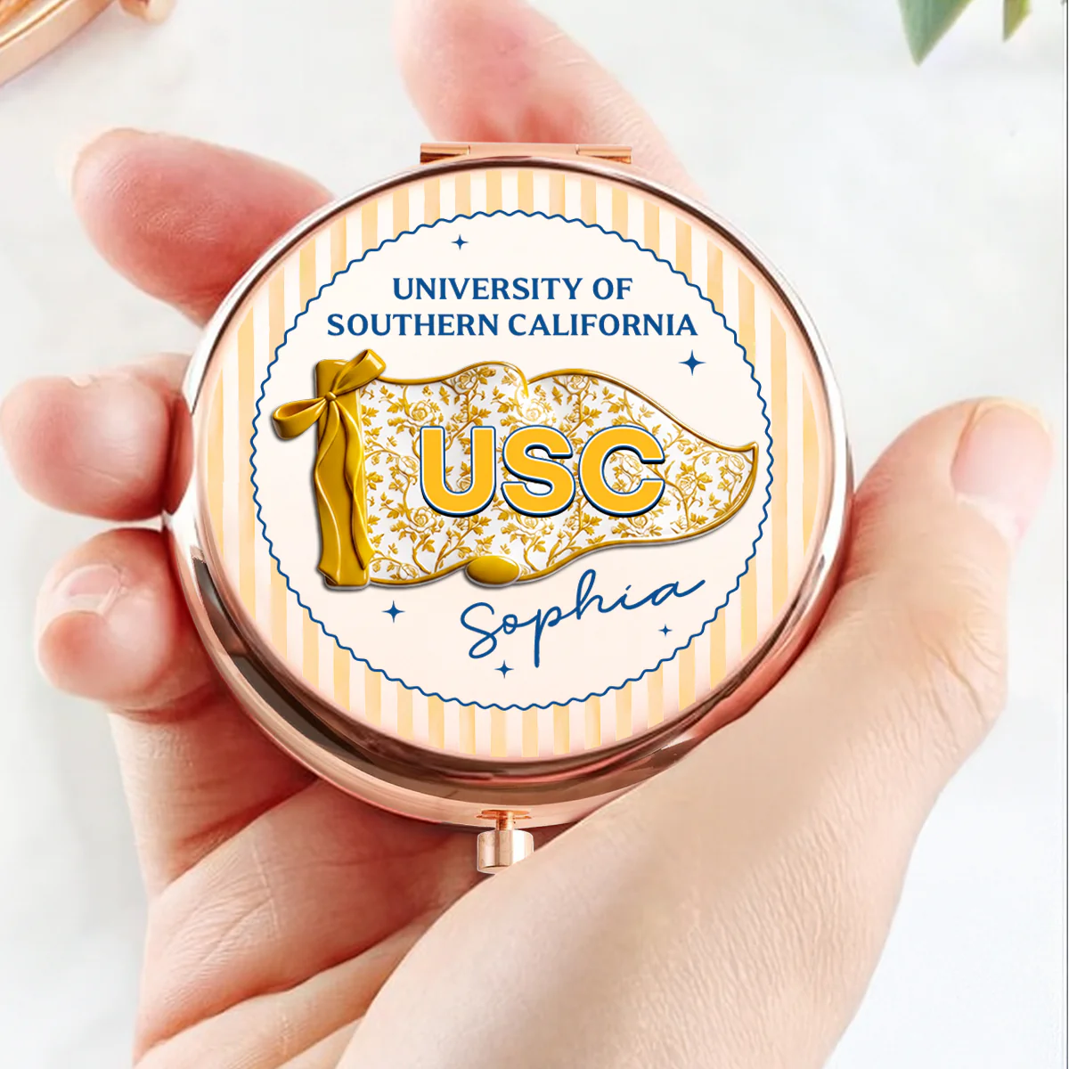 Class Of 2026 - Personalized Custom Compact Mirror - Image 5