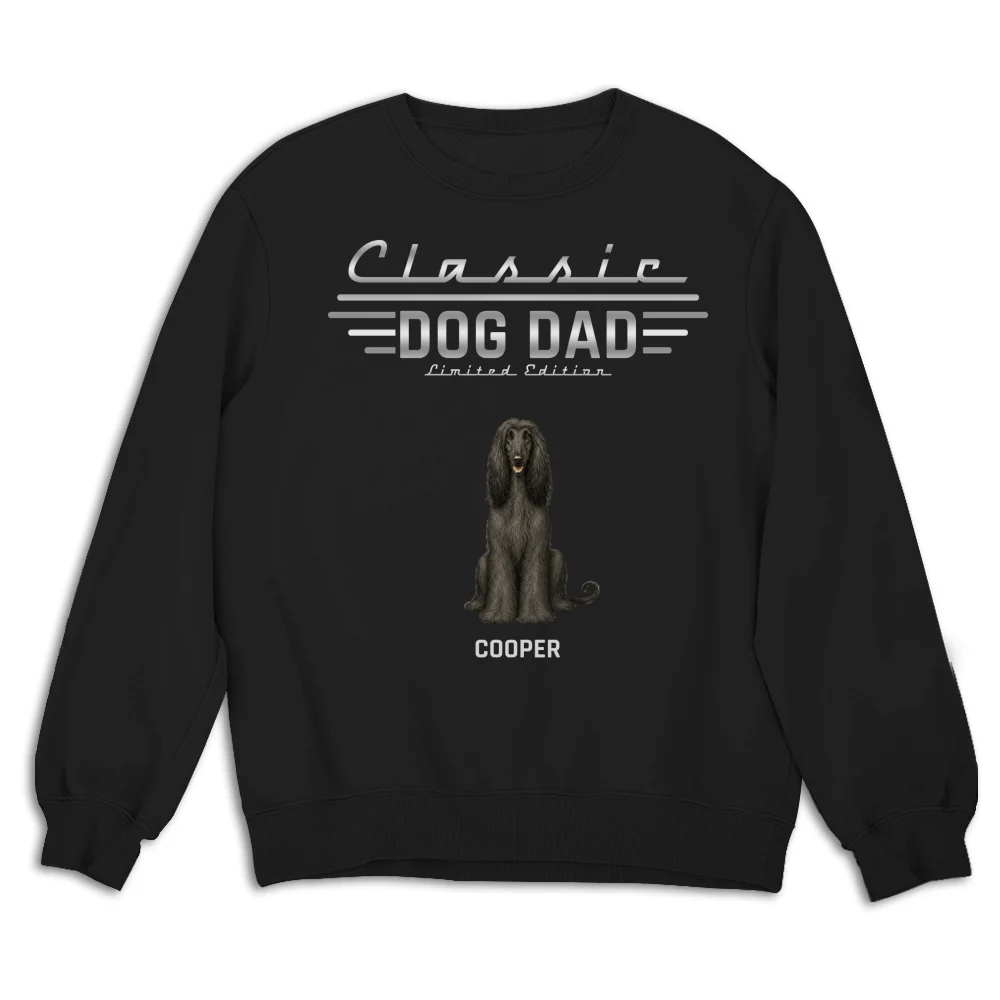 Classic Dog Dad - Personalized Custom Shirt - Image 11