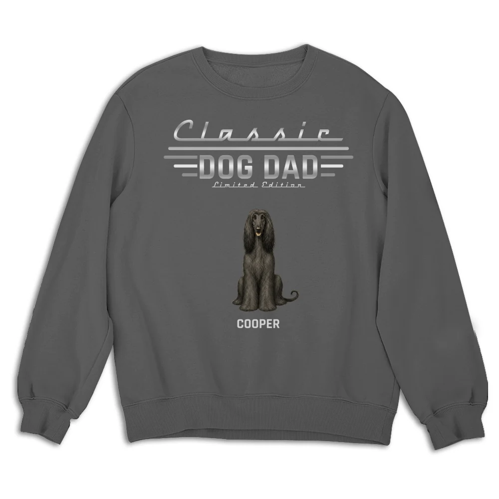 Classic Dog Dad - Personalized Custom Shirt - Image 12
