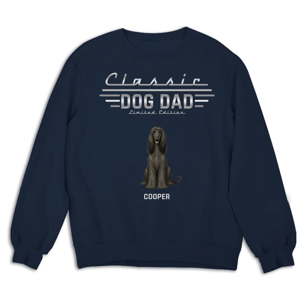 Classic Dog Dad - Personalized Custom Shirt - Image 13
