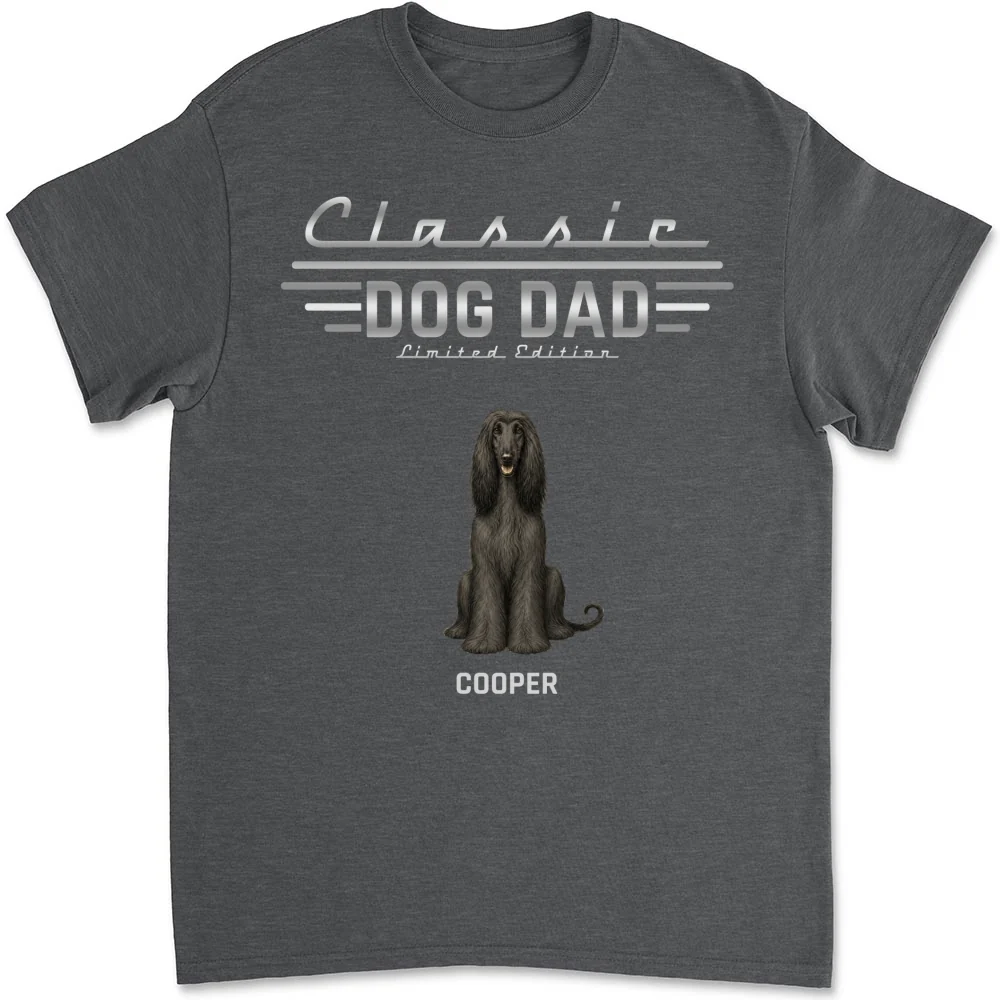 Classic Dog Dad - Personalized Custom Shirt - Image 7