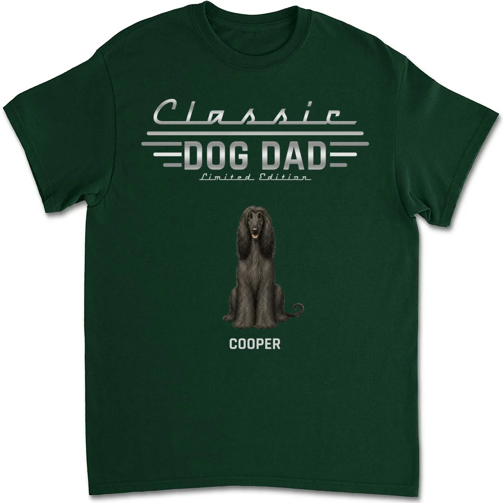 Classic Dog Dad - Personalized Custom Shirt - Image 8