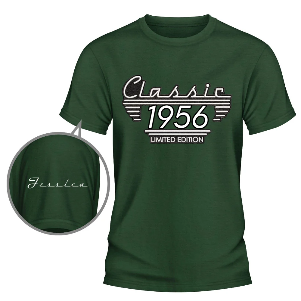 Classic Edition - Personalized Custom Shirt With Design On Sleeve - Image 9