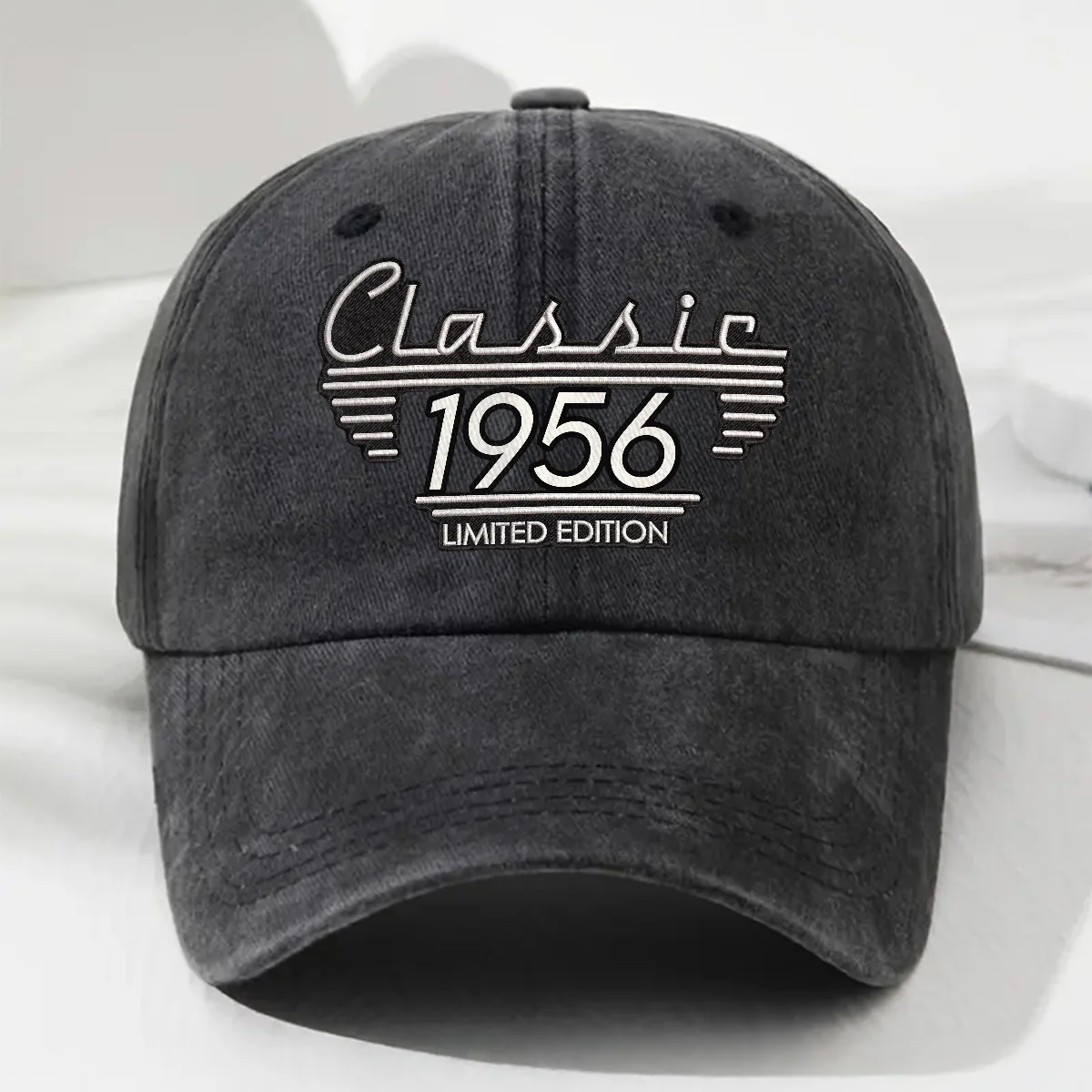 Classic Edition - Personalized Custom Vintage Washed Denim Cap