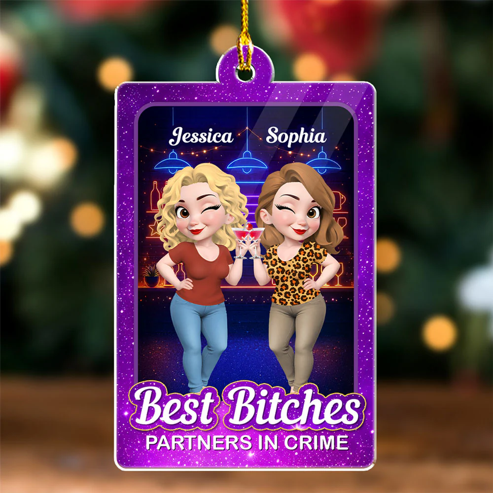 Commit With Each Other - Personalized Custom Acrylic Ornament