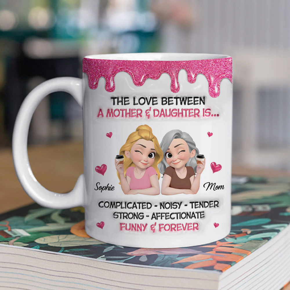 Complicated Noisy Tender - Personalized Custom 3D Inflated Effect Mug - Image 2