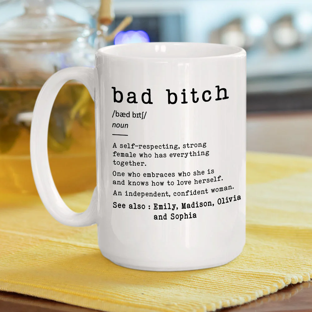 Confident Queen - Personalized Custom Coffee Mug - Image 5