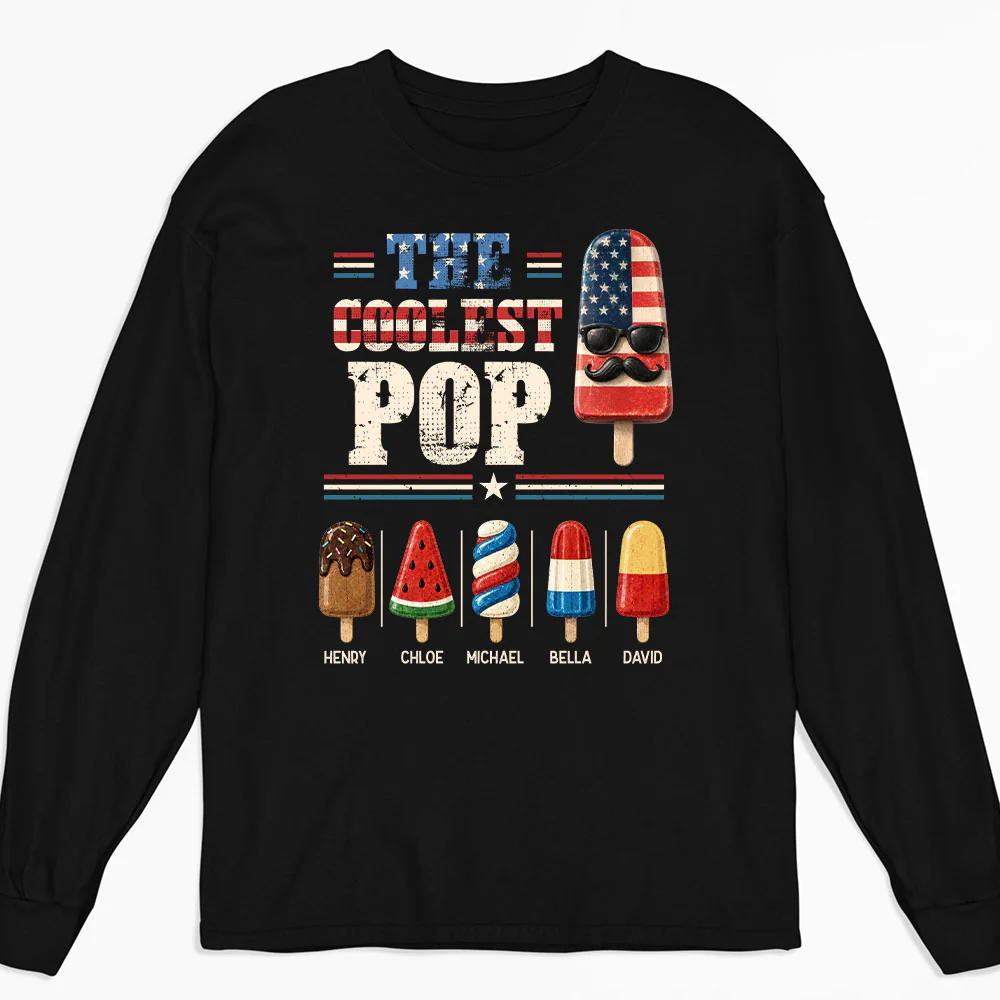 Coolest Pop - Personalized Custom Shirt - Image 2