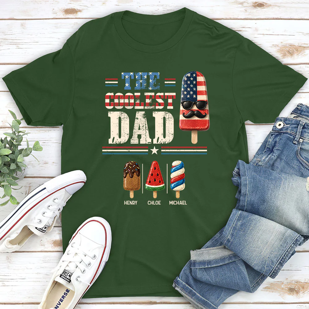 Coolest Pop - Personalized Custom Shirt - Image 3