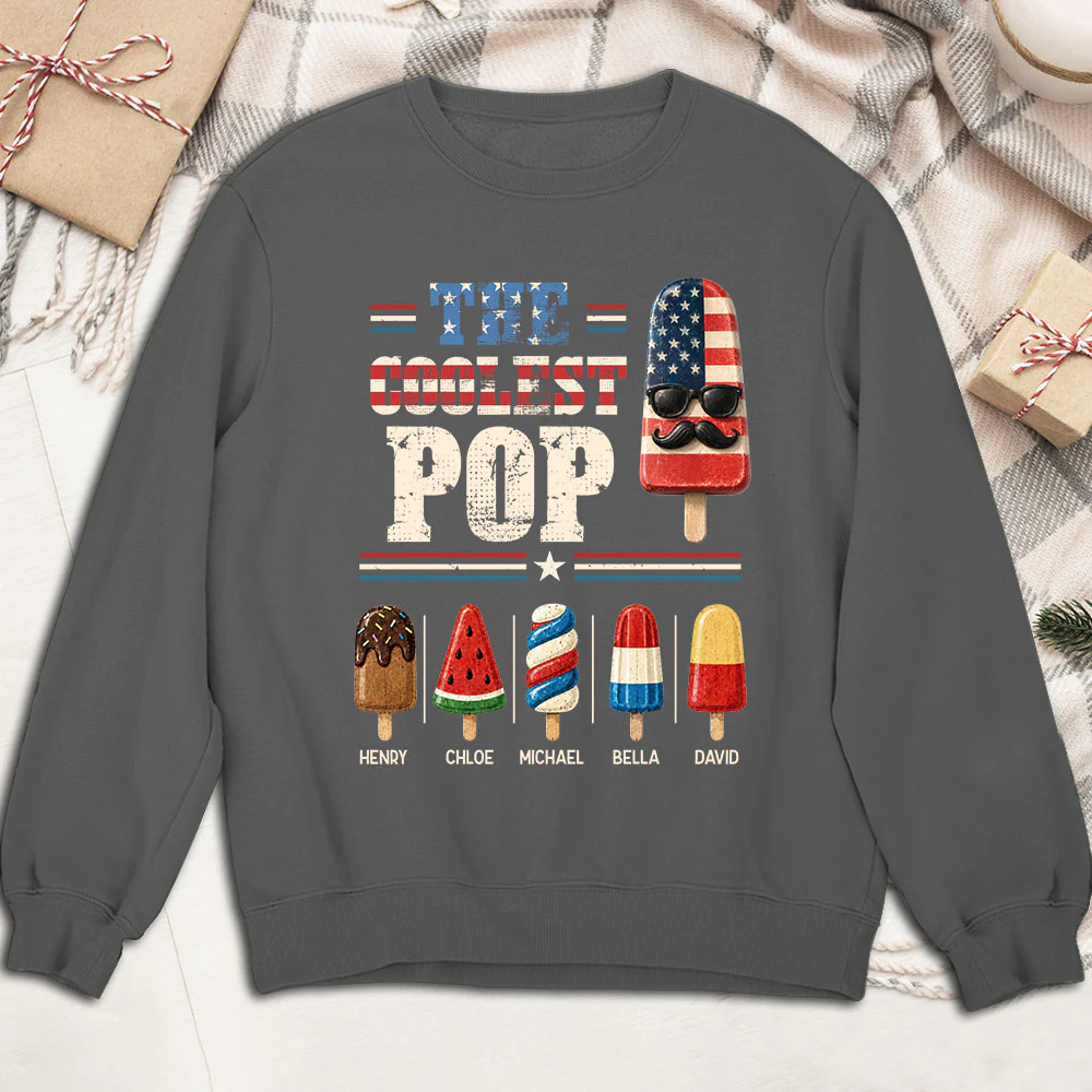 Coolest Pop - Personalized Custom Shirt - Image 6