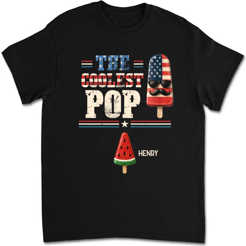 Coolest Pop - Personalized Custom Shirt - Image 7