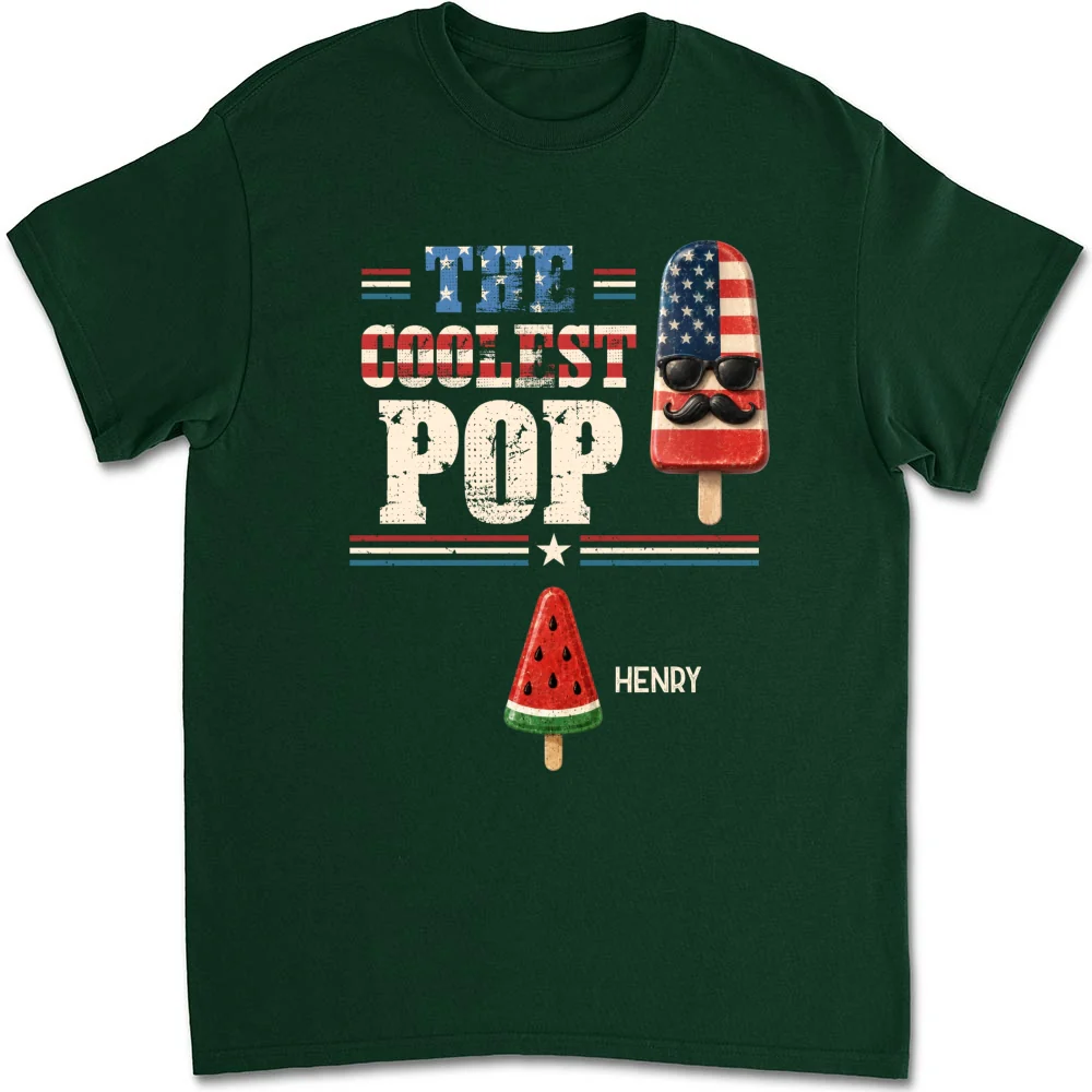 Coolest Pop - Personalized Custom Shirt - Image 9