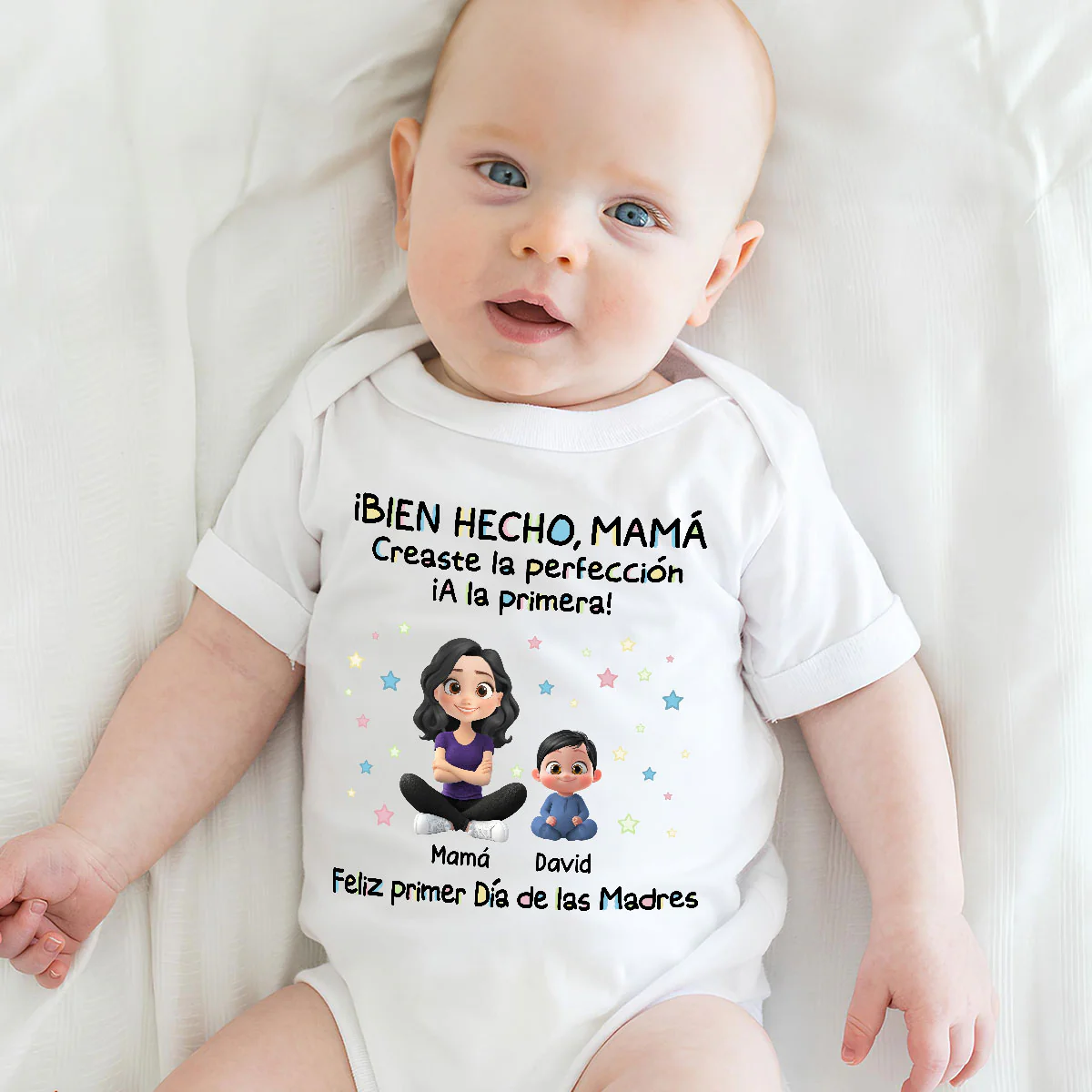 Creaste La Perfección – Body Personalizado Para Bebé - Image 6