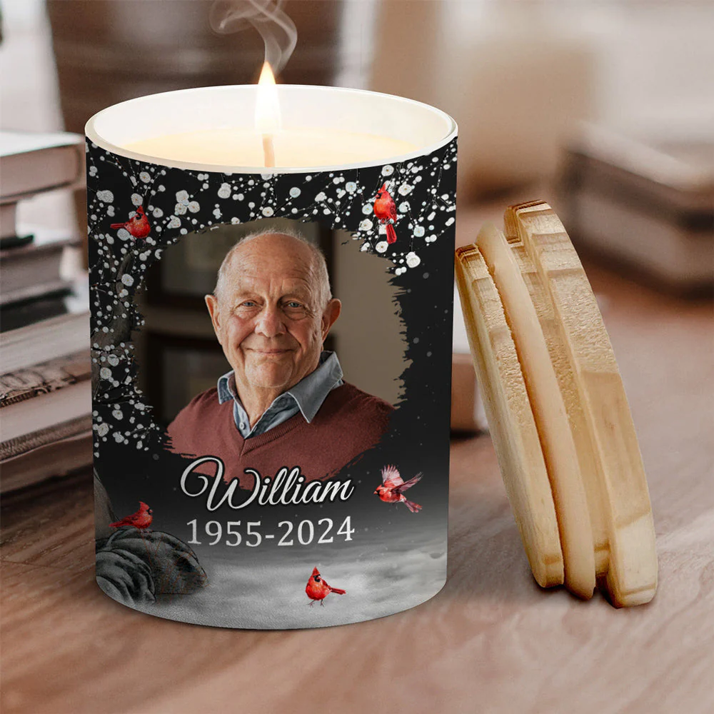 Custom Photo Continue To Light Up The World - Personalized Custom Candle - Image 5