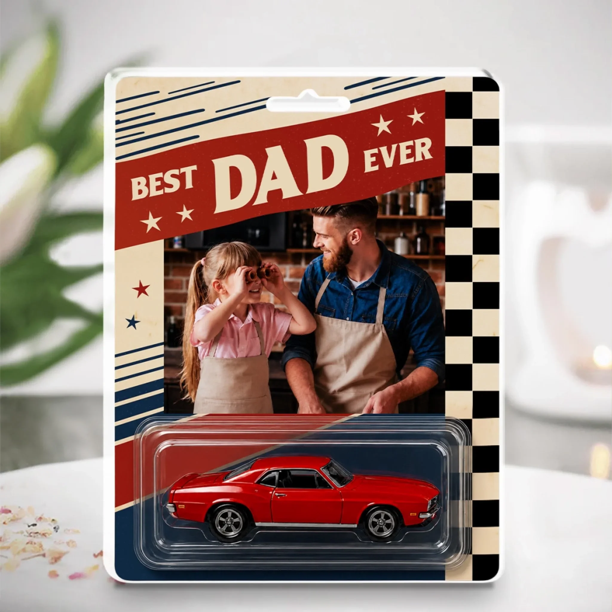 Dad And Me Racing Memories - Personalized Custom Acrylic Plaque