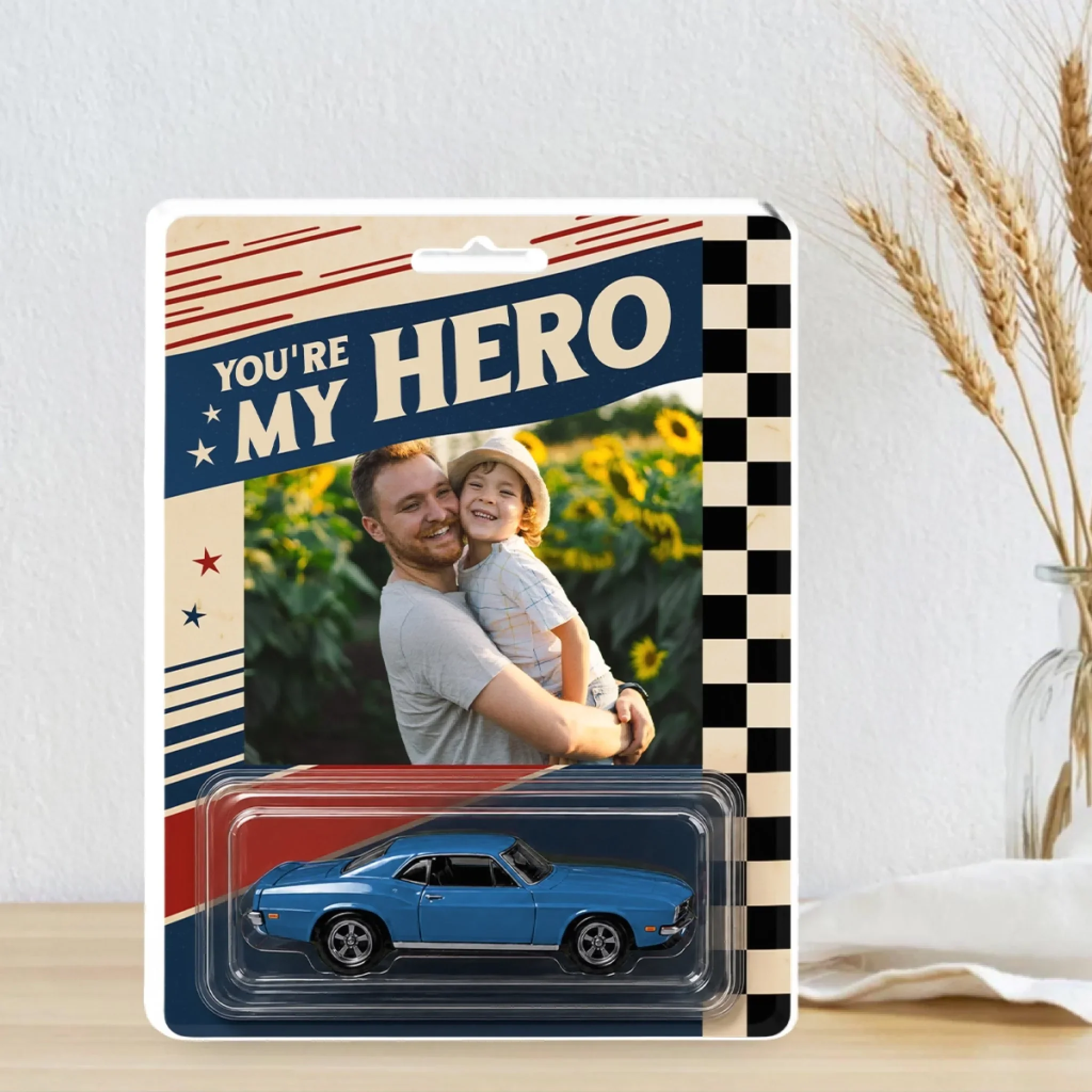 Dad And Me Racing Memories - Personalized Custom Acrylic Plaque - Image 2