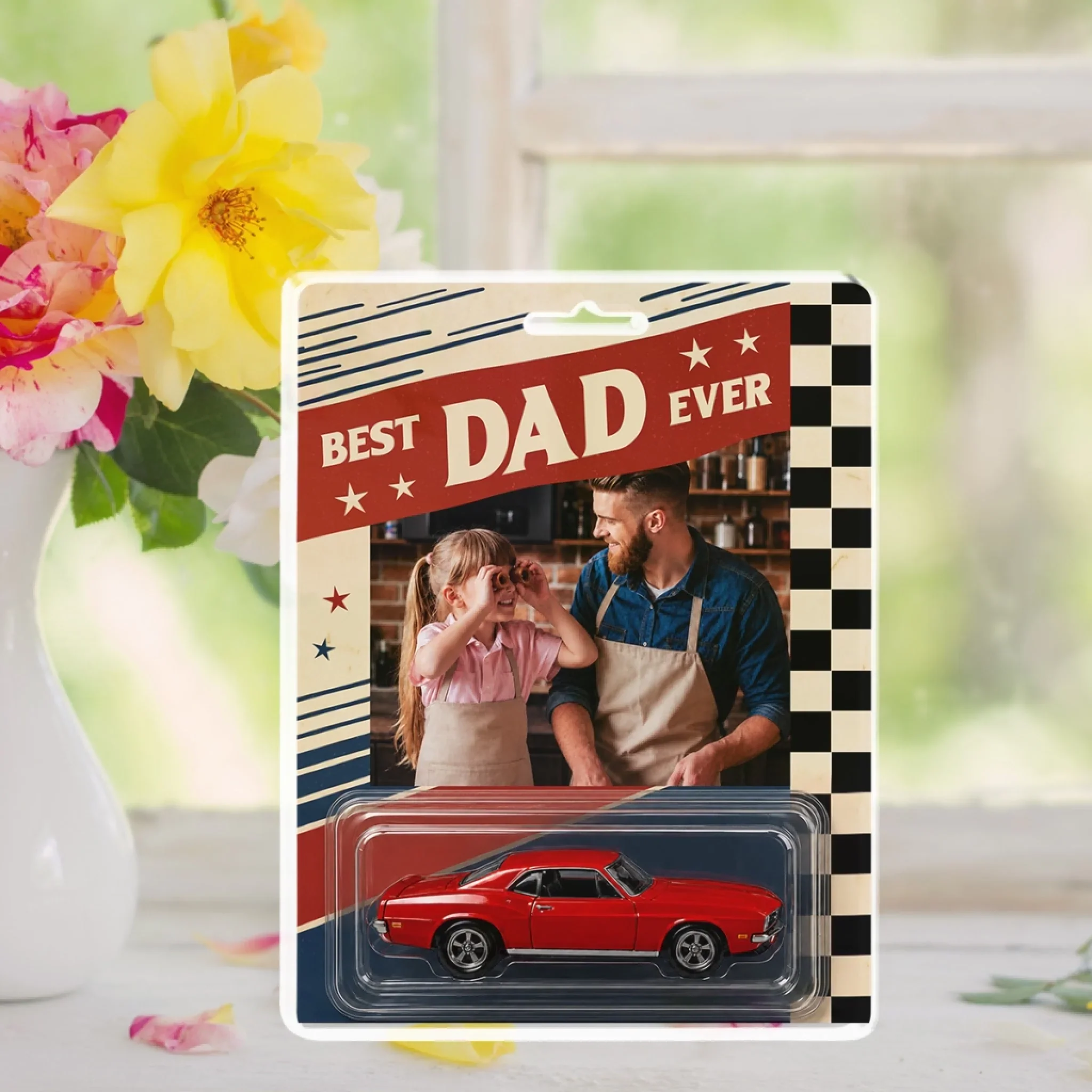 Dad And Me Racing Memories - Personalized Custom Acrylic Plaque - Image 3