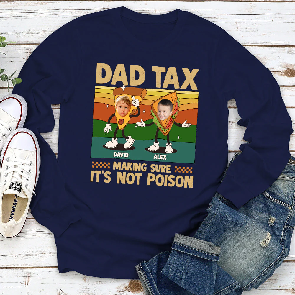 Dad Bite Check - Personalized Custom Shirt - Image 7