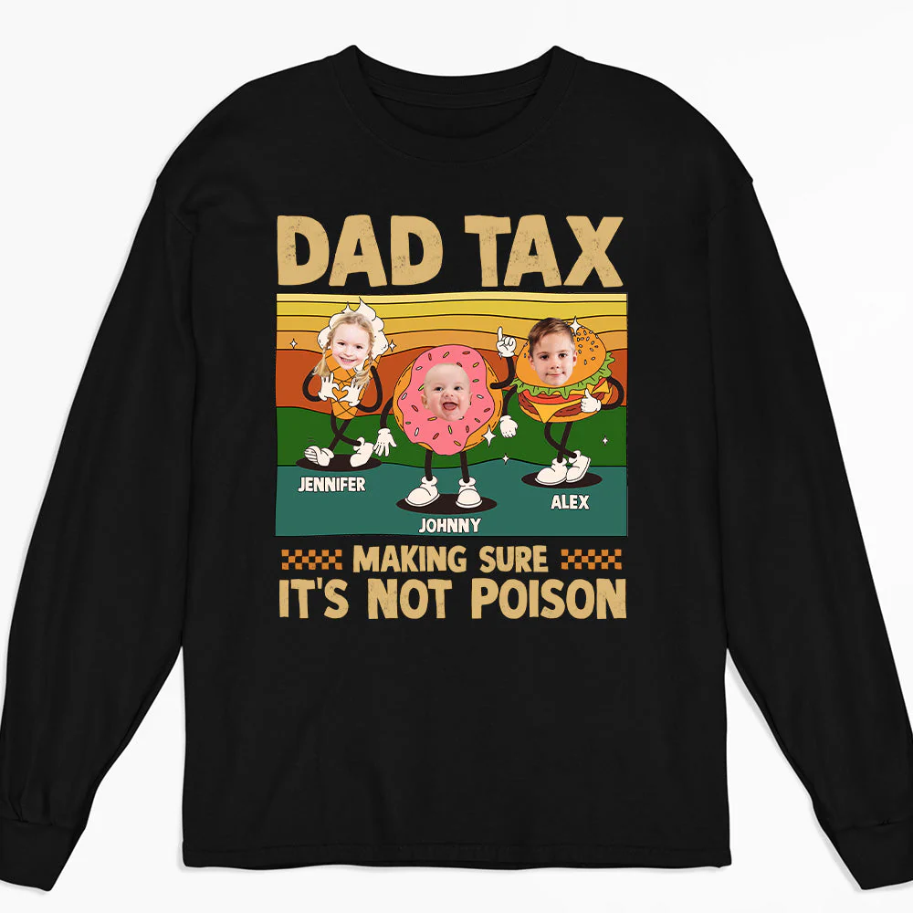 Dad Bite Check - Personalized Custom Shirt - Image 9