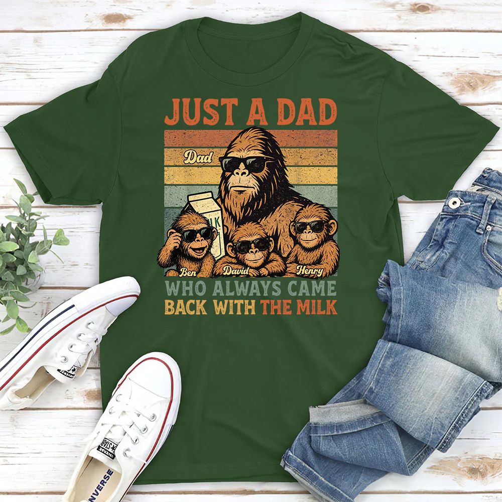 Dad Come Back - Personalized Custom Shirt - Image 2