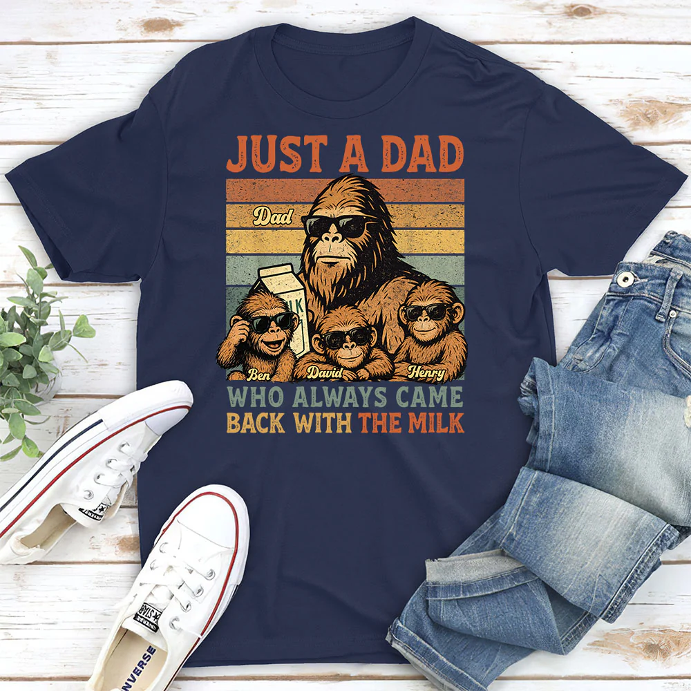 Dad Come Back - Personalized Custom Shirt - Image 3