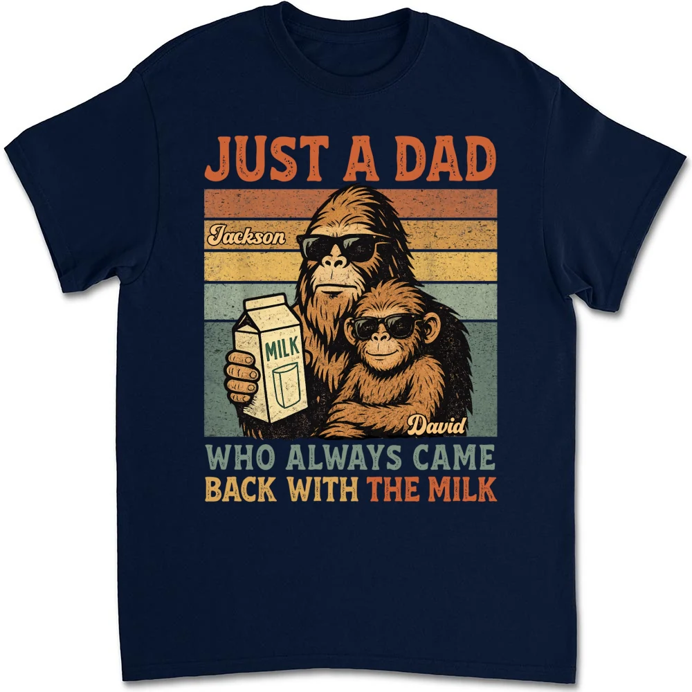 Dad Come Back - Personalized Custom Shirt - Image 9