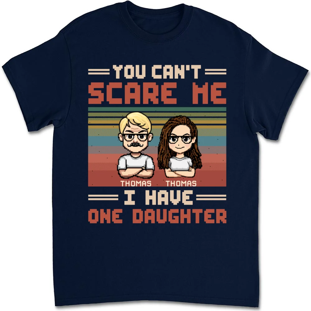 Dad Has A Crazy Daughter - Personalized Custom Shirt - Image 11