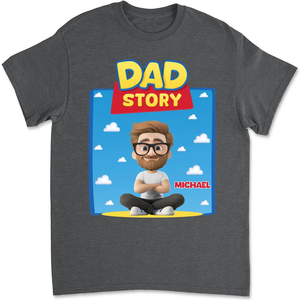 Dad Story - Personalized Custom Shirt - Image 6
