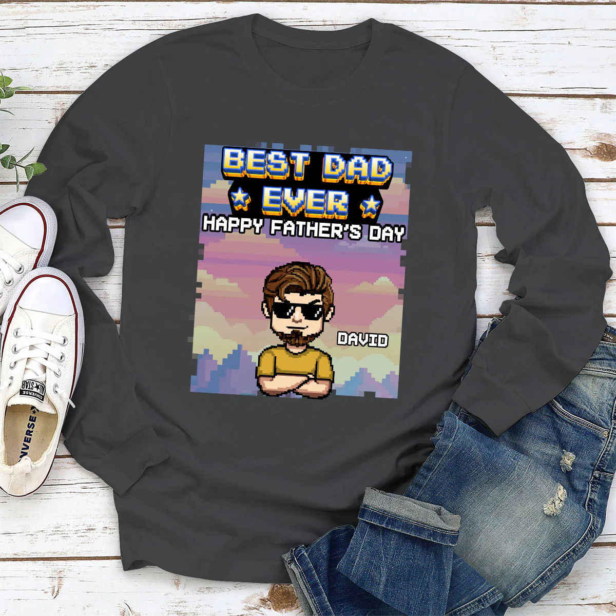 Dad Unlocked Legendary Status Achieved - Personalized Custom Shirt - Image 5
