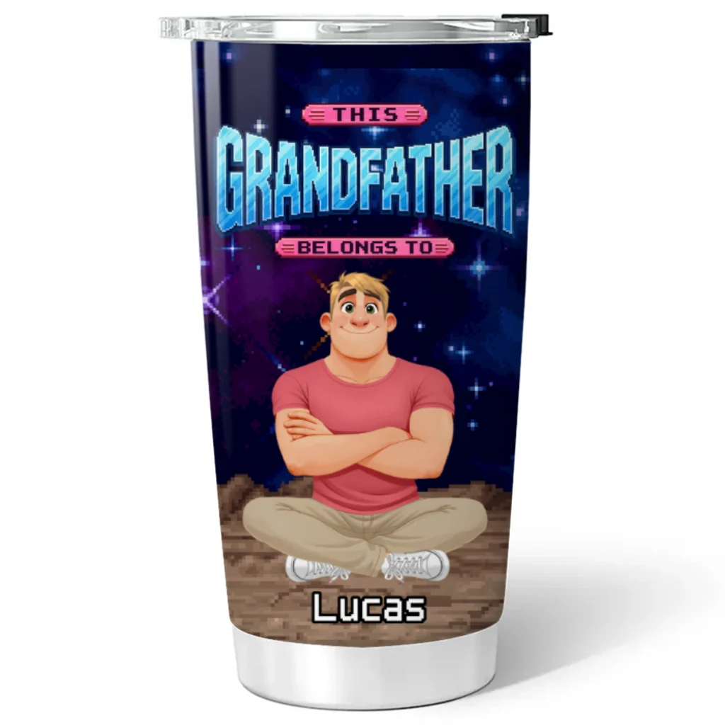 Daddy And Spoild Kids - Personalized Custom Tumbler - Image 6