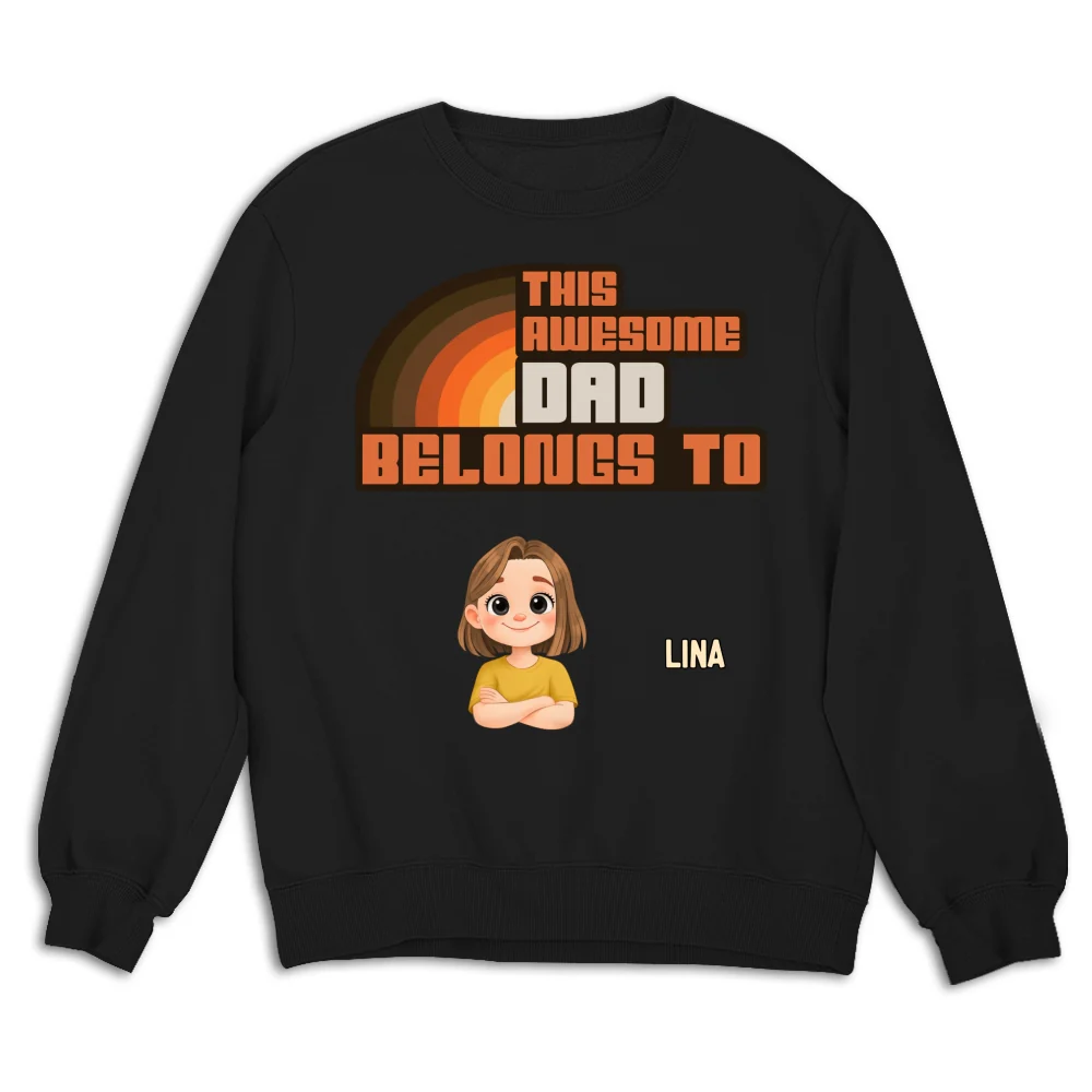 Daddy And The Kids - Personalized Custom Shirt - Image 13