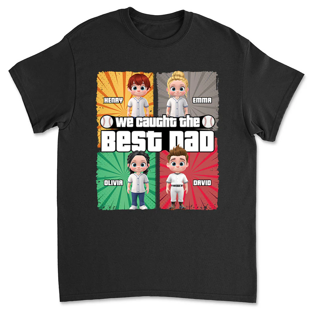 Daddy Baseball Buddy - Personalized Custom Shirt