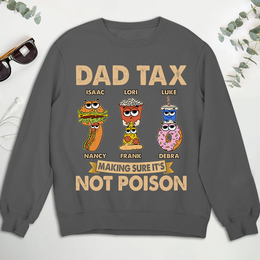 Daddy Tax - Personalized Custom Shirt - Image 5