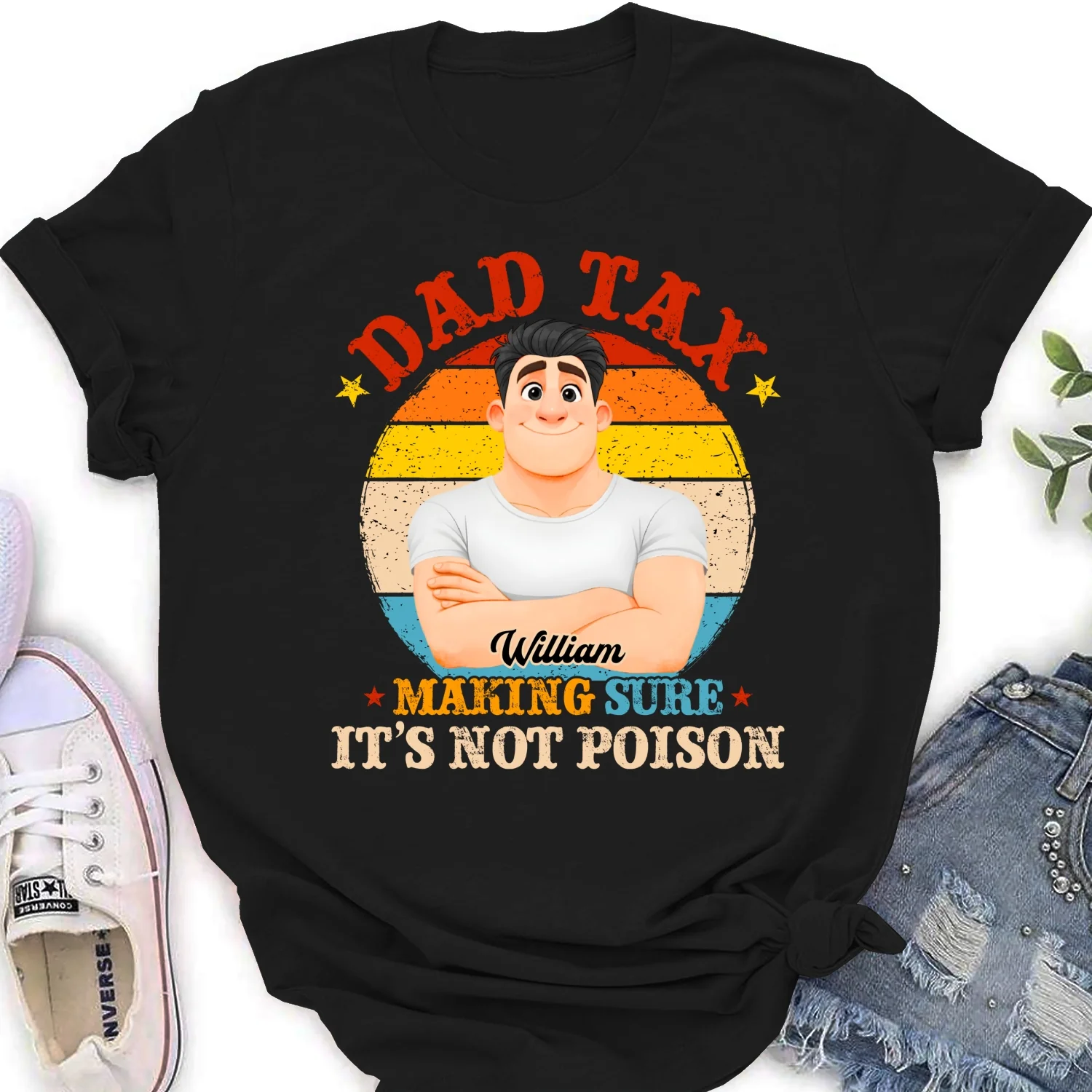 Daddy Tax - Personalized Custom Shirt - Image 17