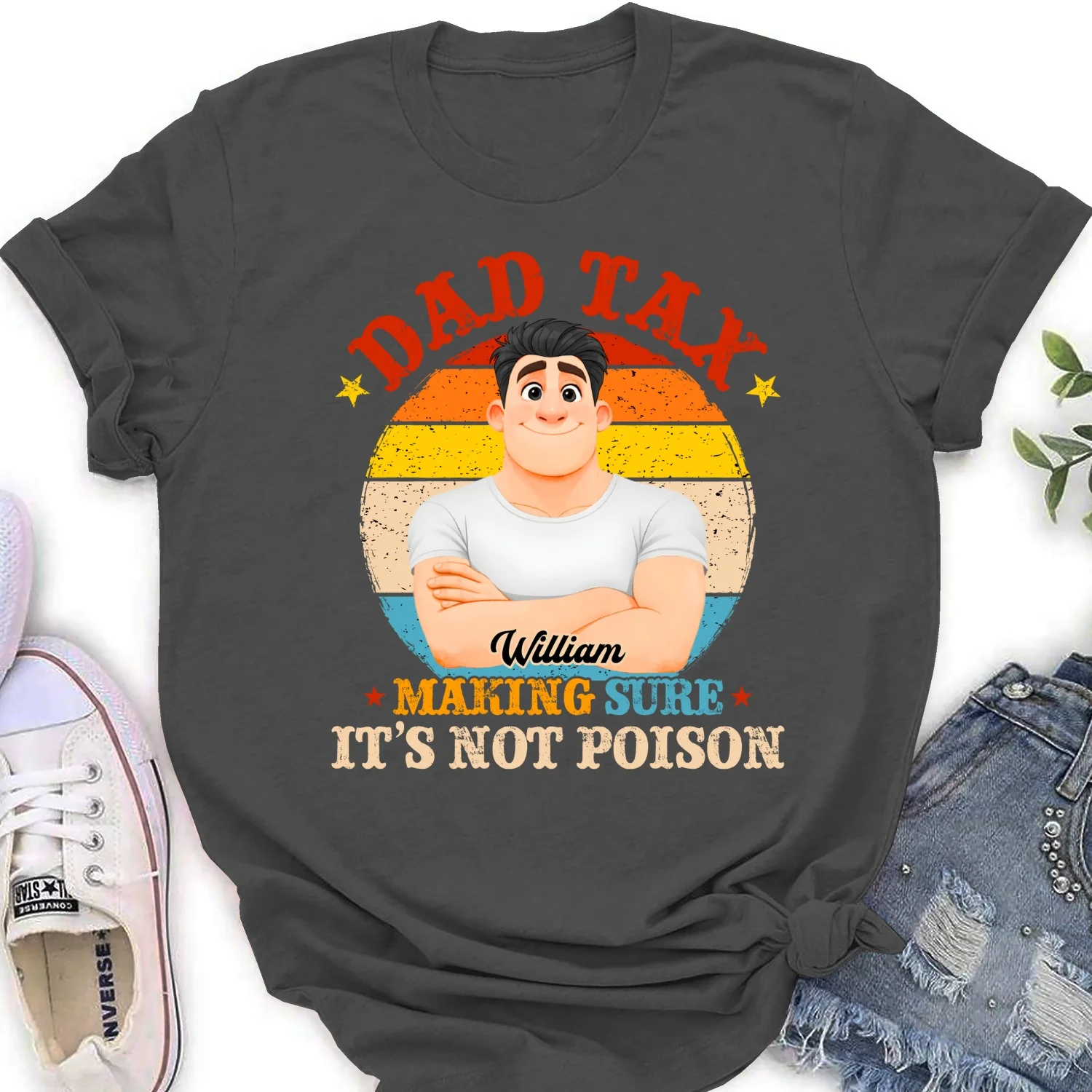 Daddy Tax - Personalized Custom Shirt - Image 18