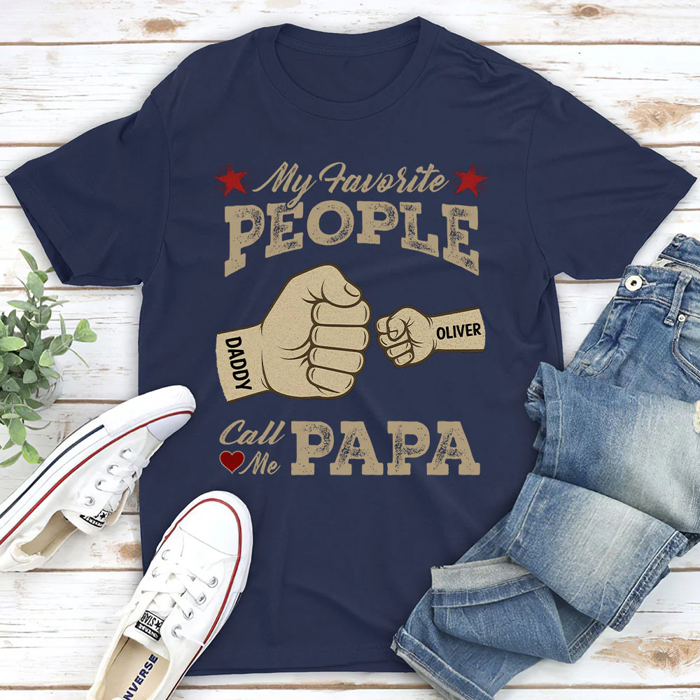 Daddy Team - Personalized Custom Shirt - Image 3