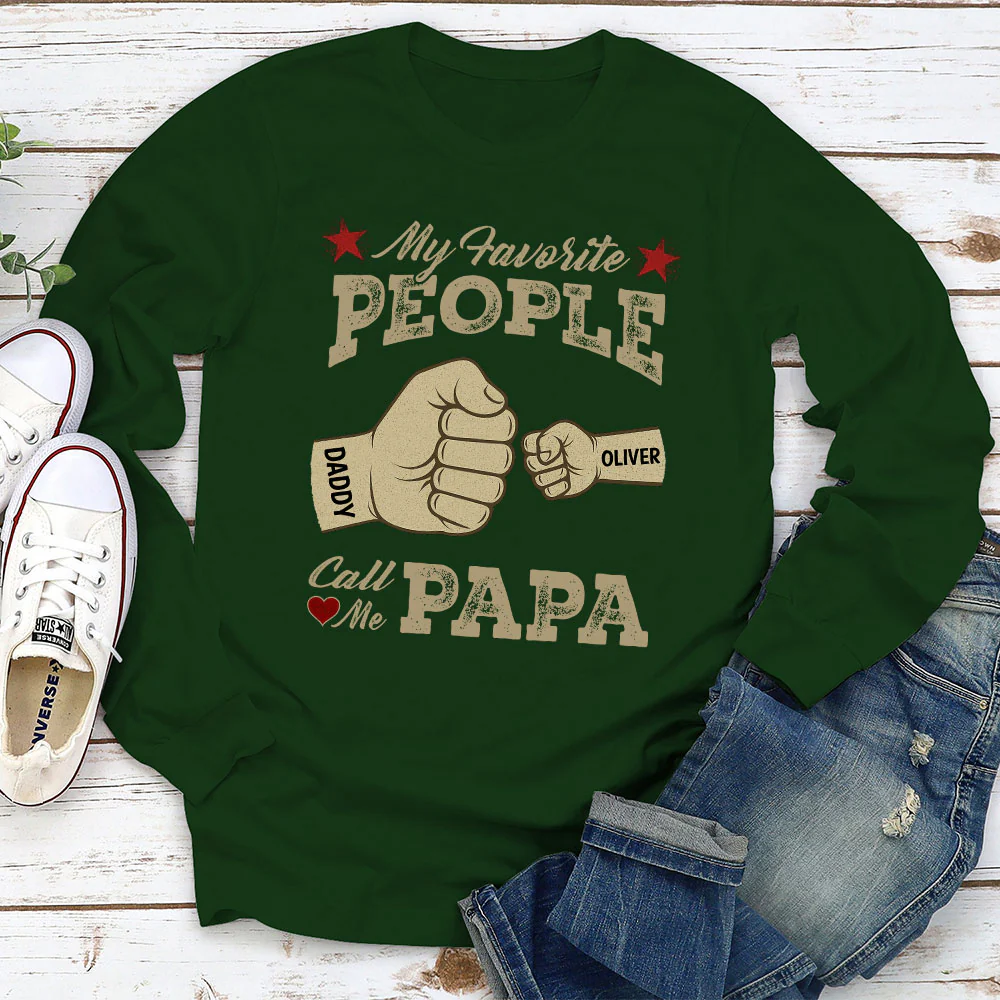 Daddy Team - Personalized Custom Shirt - Image 8